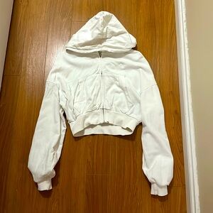 Garage white sweatshirt